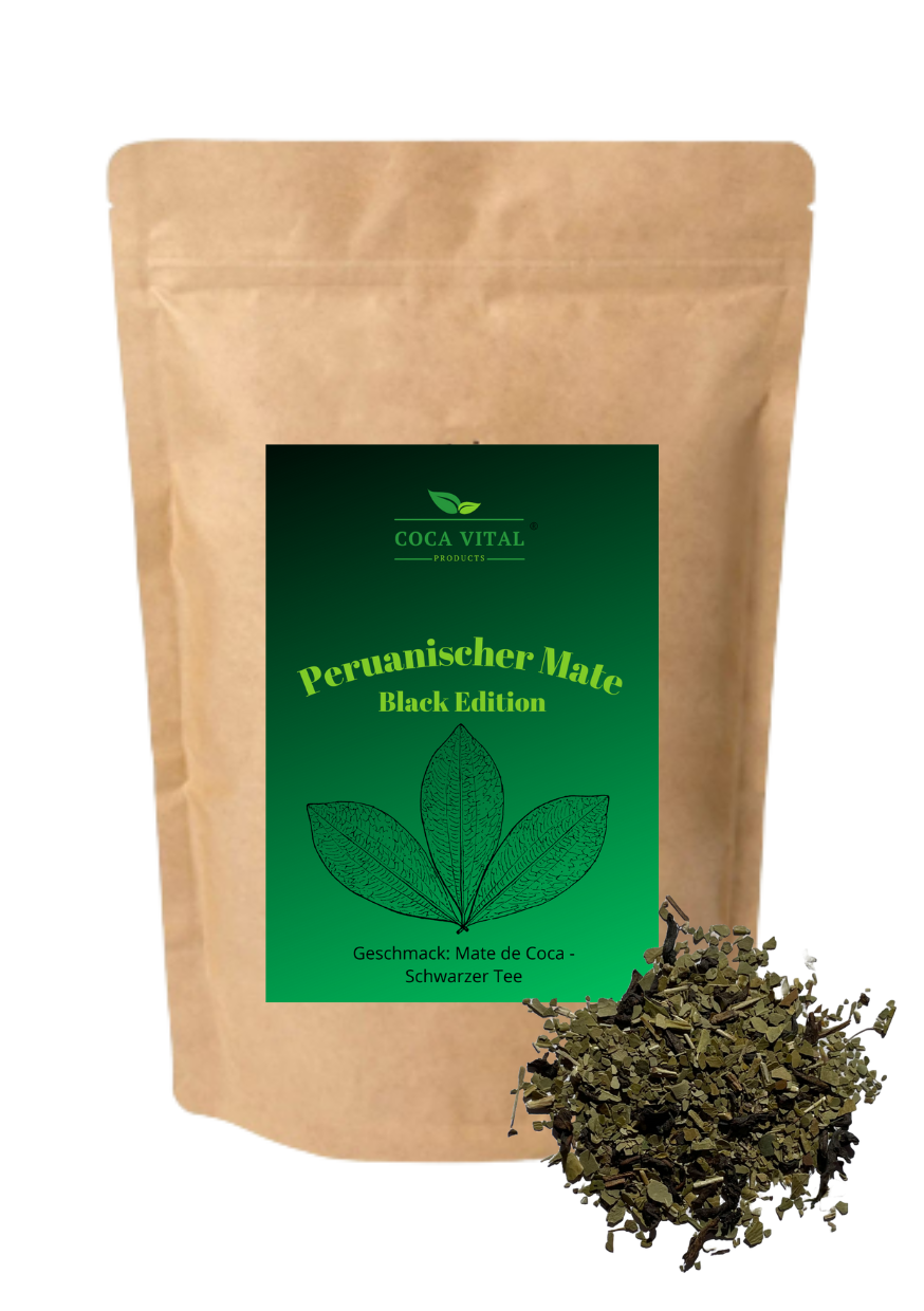 Detailansicht der Verpackung von Black Edition Mate Tee.
